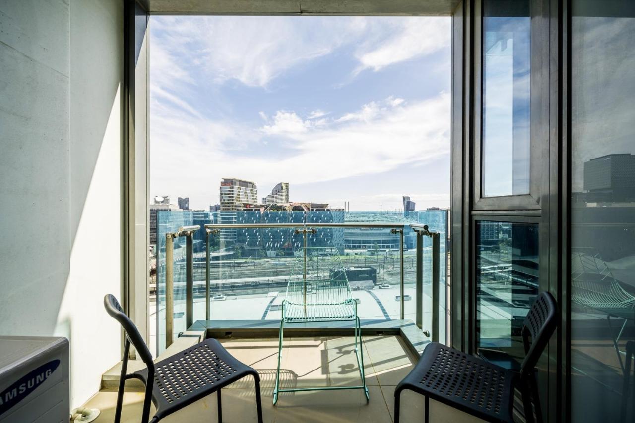 Hudson Sea View Apartments Southern Cross Station Cbd Мельбурн Экстерьер фото